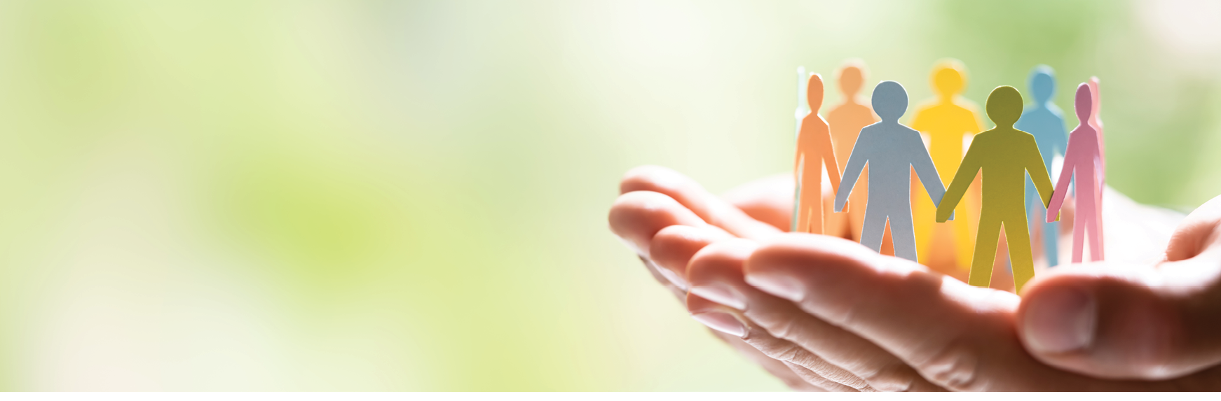 Diversity And Inclusion. Business Employment Leadership. People Silhouettes